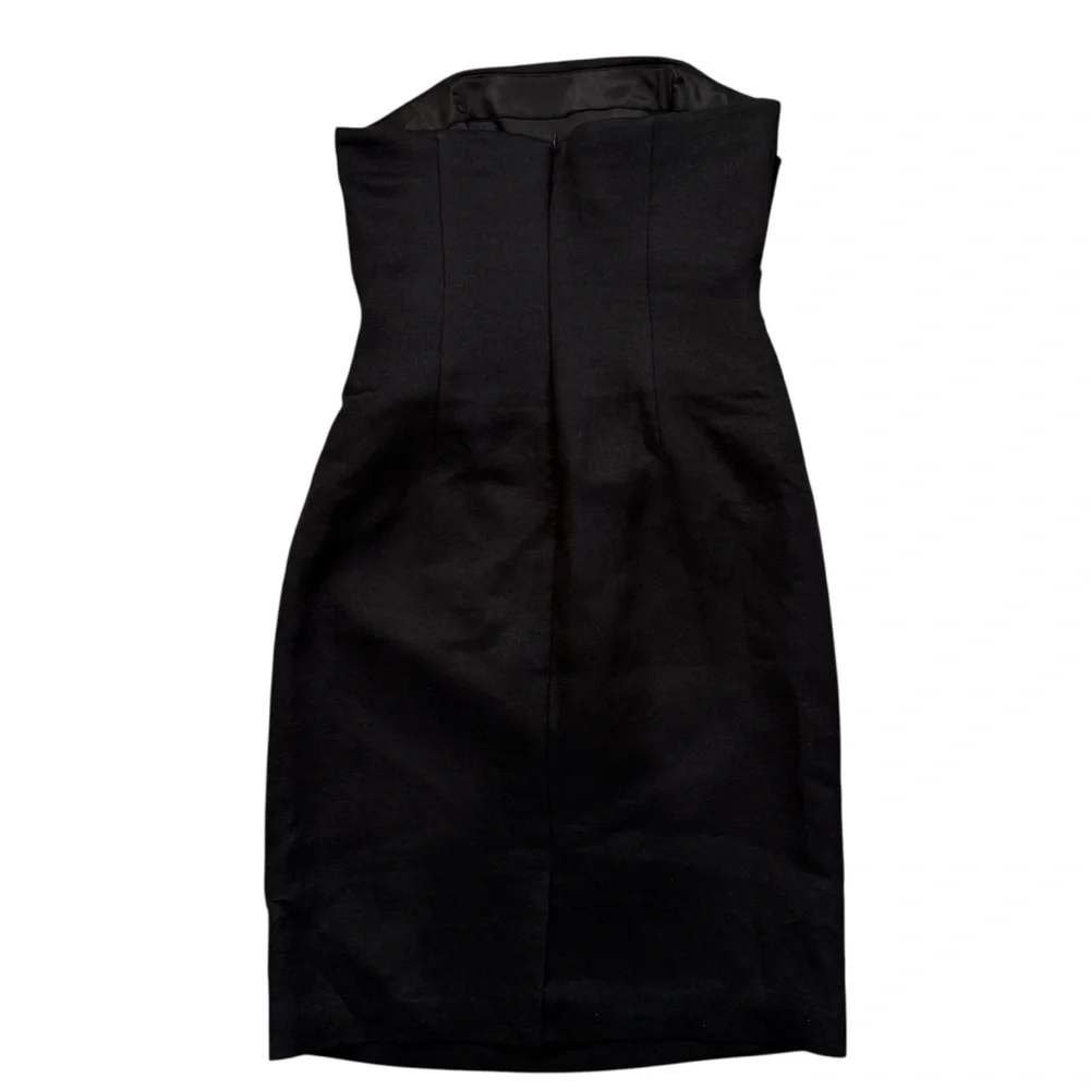 2 for $15 😍 White House Black Market Sleeveless Black Cocktail Dress – Size 4 - Picture 4 of 7